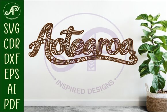 Aotearoa Wall Sign Svg Laser Cut