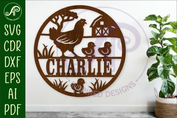 Create a Charming Farmhouse Welcome with This Laser Cut Sign