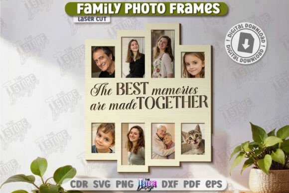 Create Stunning Displays with Family Photo Frames Laser Cut