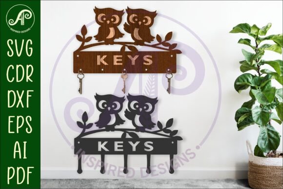 Cute Owls Key Holder Designs: A Digital Crafting Essential
